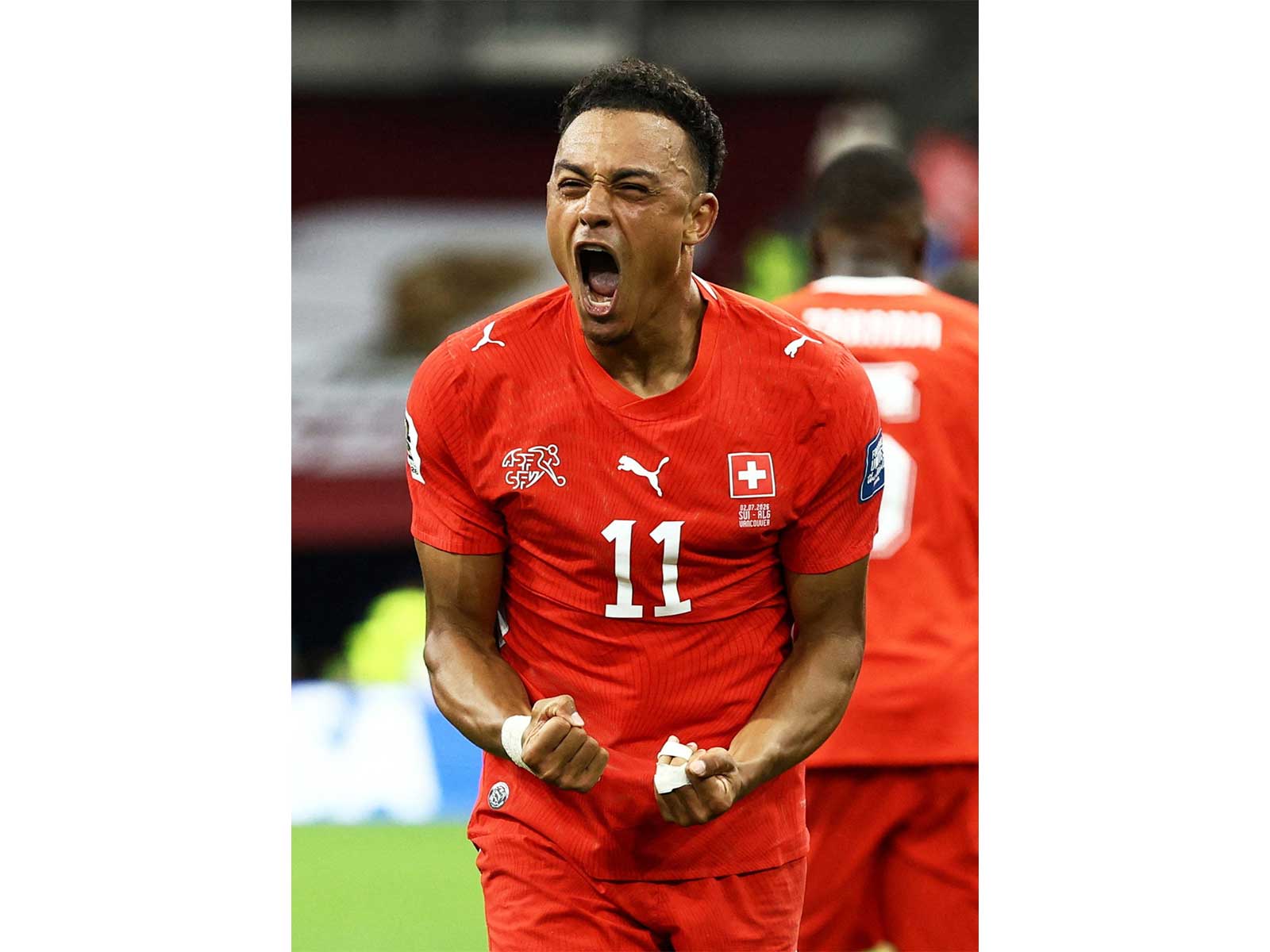 Switzerland's Dan Ndoye (Photo: Reuters)