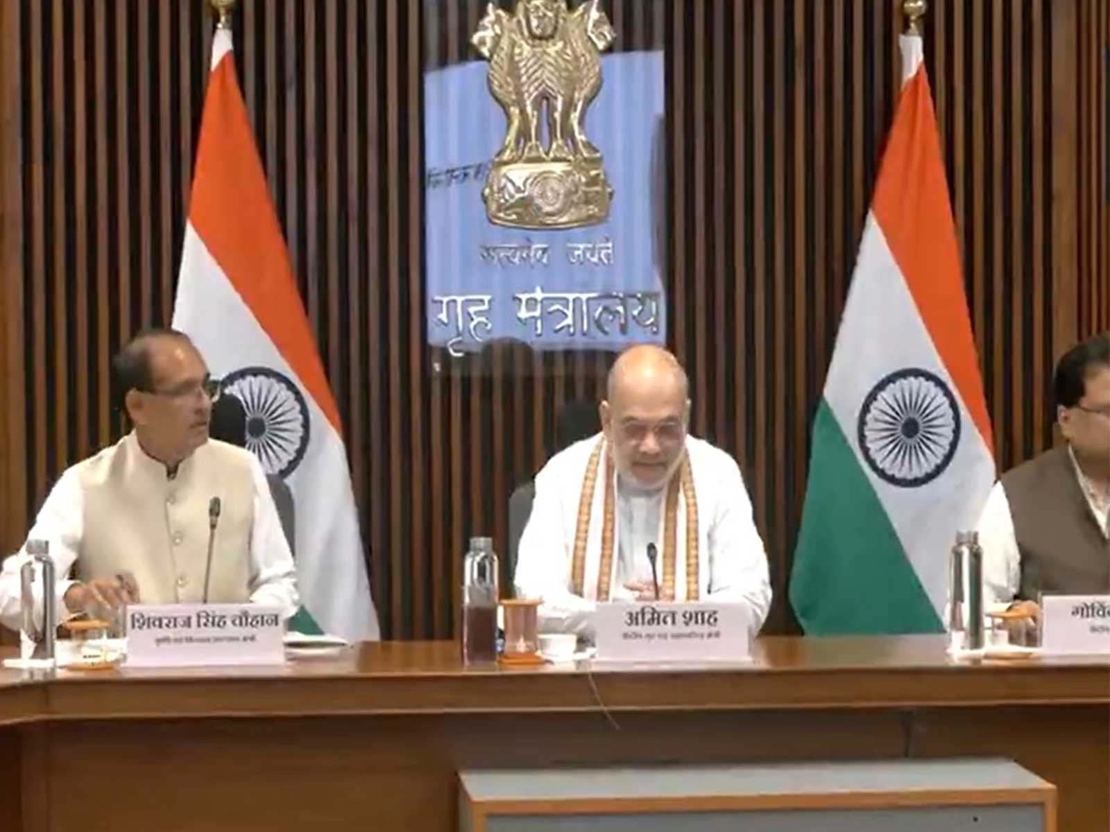 Union Home Minister Amit Shah and  Union Agriculture Minister Shivraj Singh Chouhan (Photo/ANI)