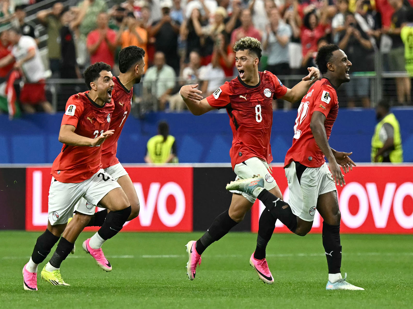 Egypt football team players. (Photo: X/ @FIFAcom)