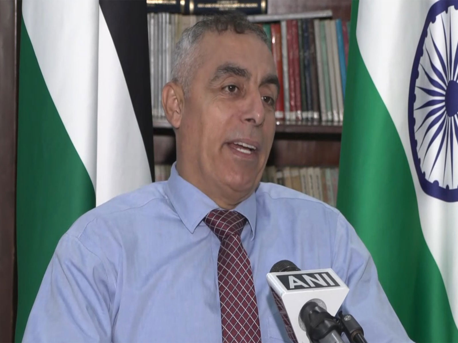 Palestinian Ambassador to India Abdullah Abu Shawesh (Photo/ANI)
