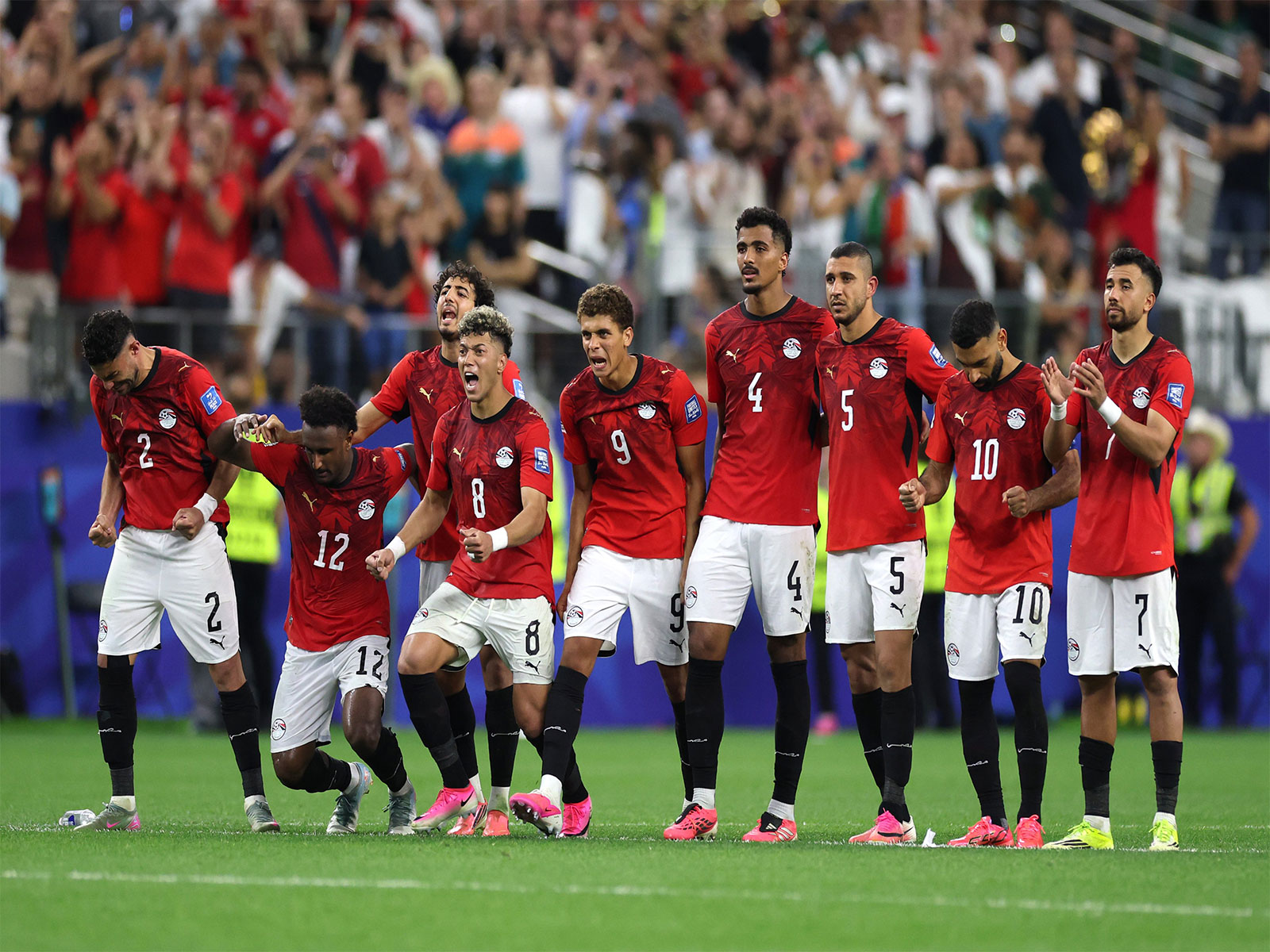 Egypt football team players. (Photo: X/ @FIFAcom)