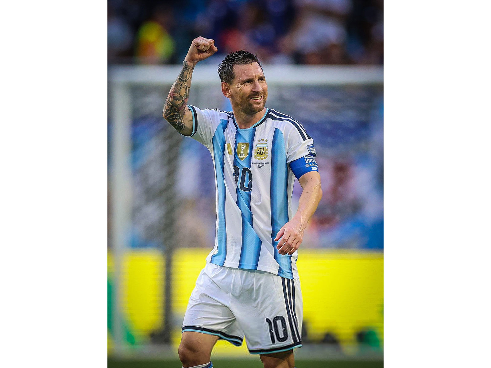Argentina skipper Lionel Messi. (Photo: X/ @AFASeleccionEN)