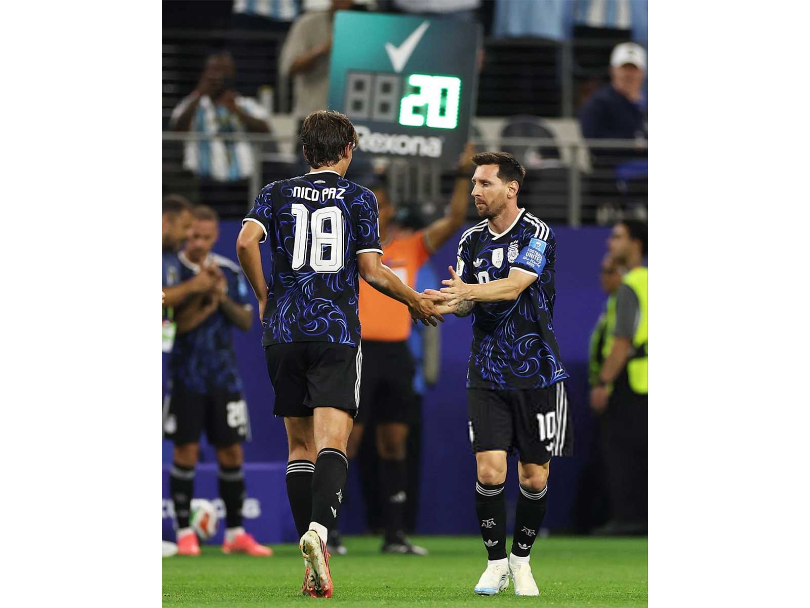 Argentina captain Lionel Messi. (Photo: X/ @AFASeleccionEN)