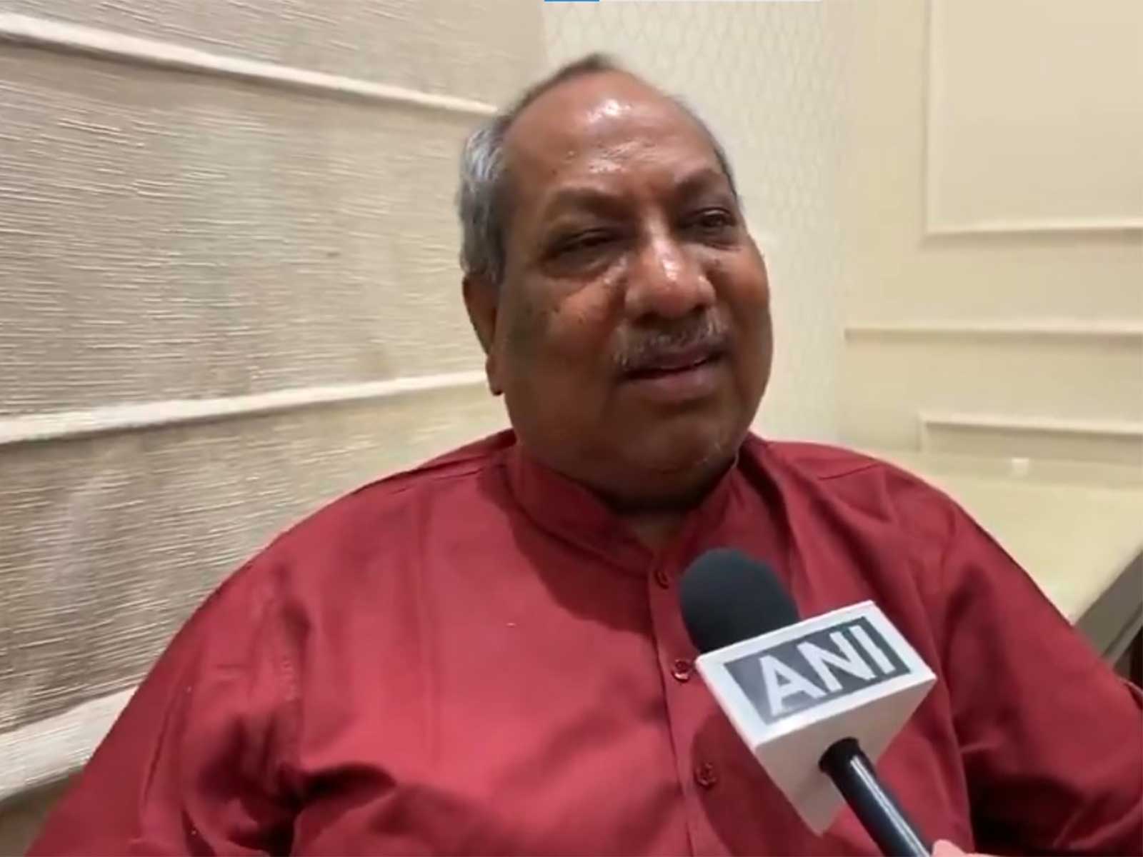 Uttar Pradesh Cabinet Minister Sanjay Nishad (Photo/ANI) 