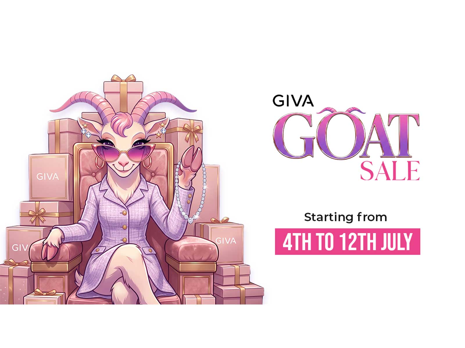 GIVA Kicks Off GIVA GOAT Sale Featuring the Brand's Biggest Online Offers