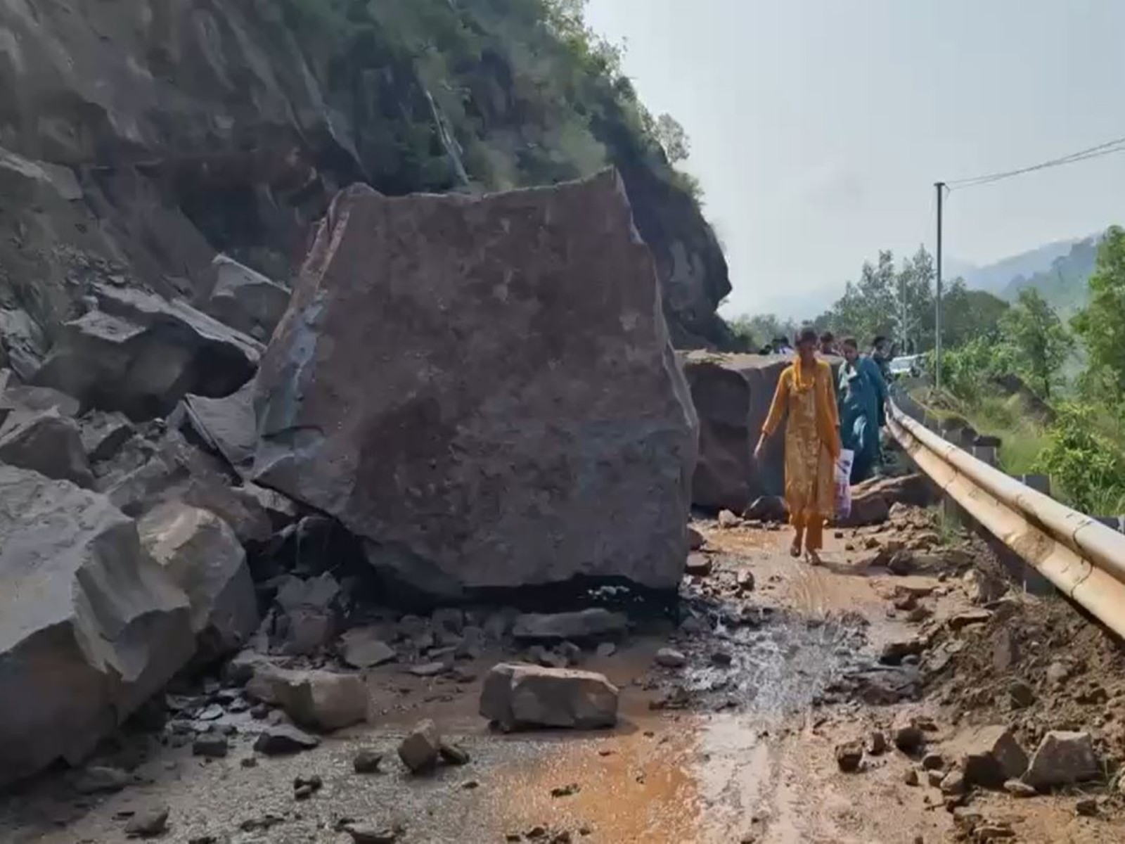 Visaul from Ramnagar-Udhampur road near Kaugha (Photo/ANI
