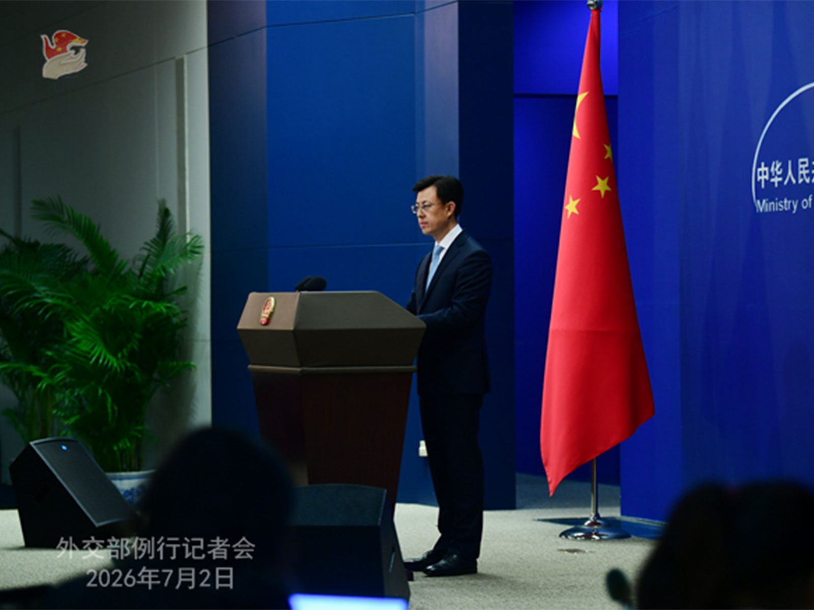 Chinese Foreign Ministry Spokesperson Guo Jiakun (Photo/MOFA China)