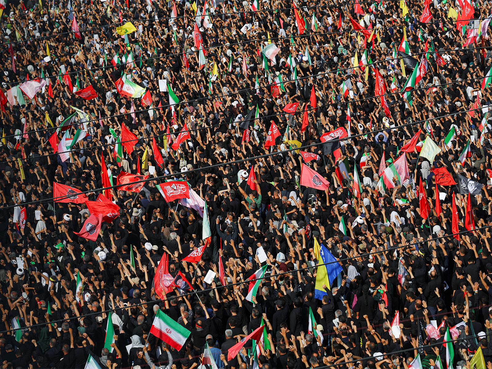 Funeral procession of Supreme Leader Ayatollah Ali Khamenei (Photo/Reuters)