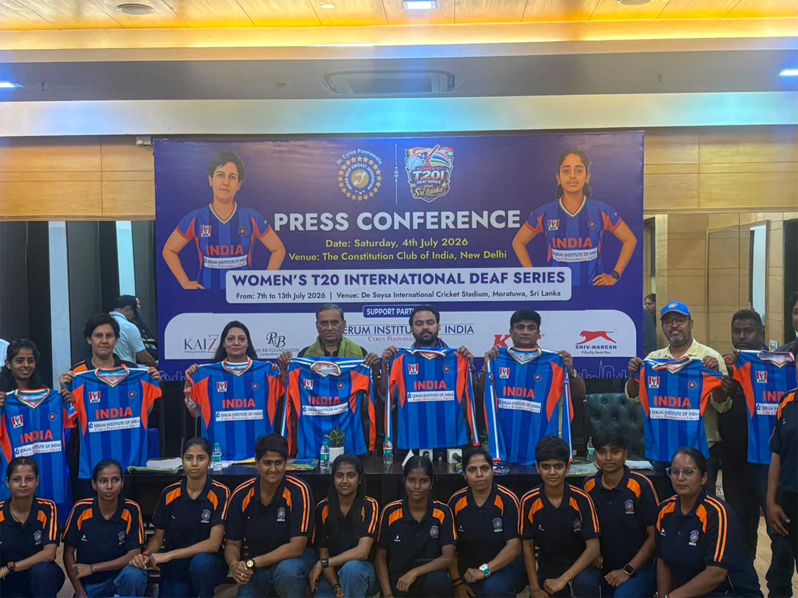 Indian Women's Deaf Cricket Team set for historic first International T20 Tour to Sri Lanka. (Photo/IDCA)