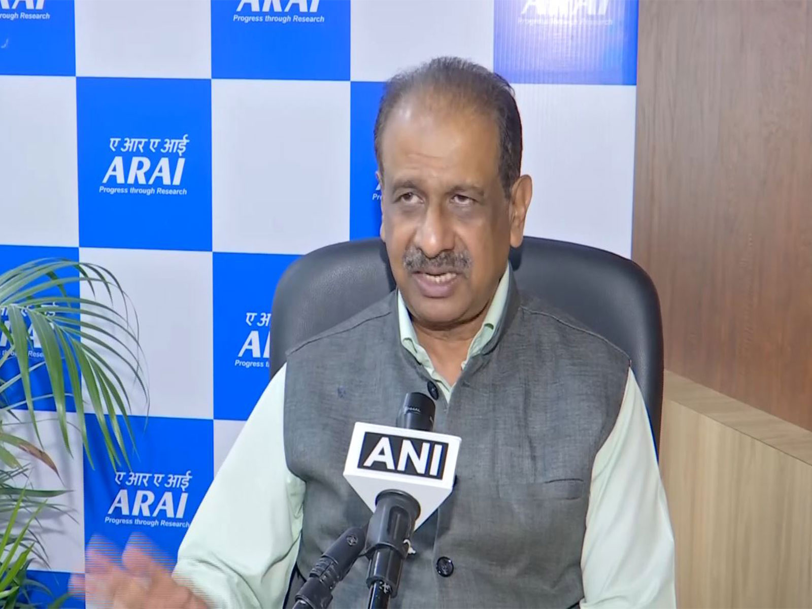 Dr Reji Mathai, Director, Automotive Research Association of India (ARAI) (Photo/ANI)