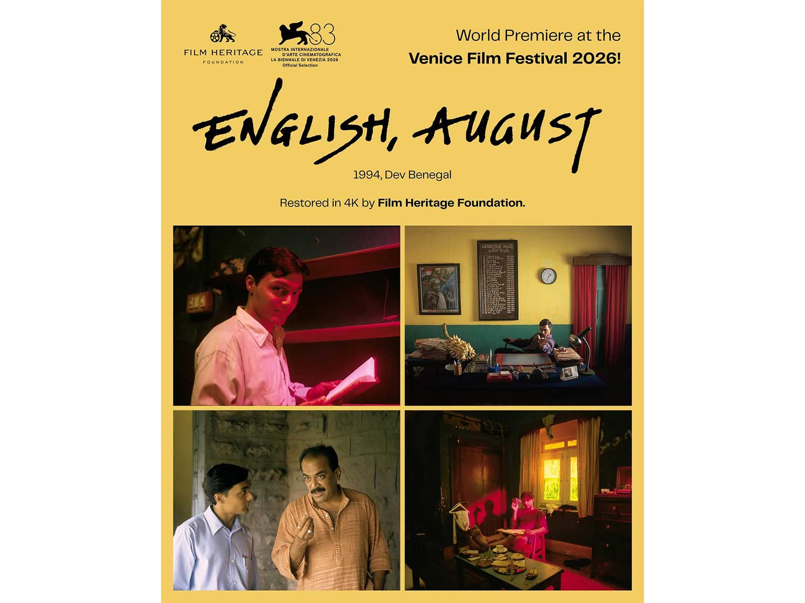 English, August film (Image source: Film Heritage Foundation)