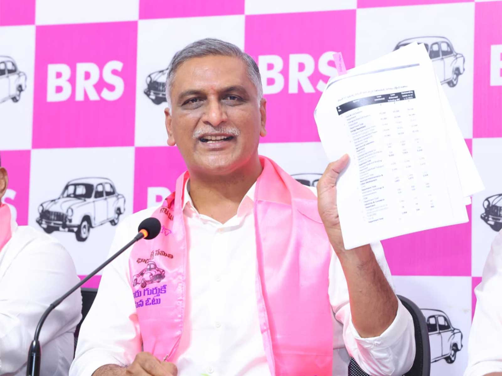 Bharat Rashtra Samithi (BRS) leader T Harish Rao