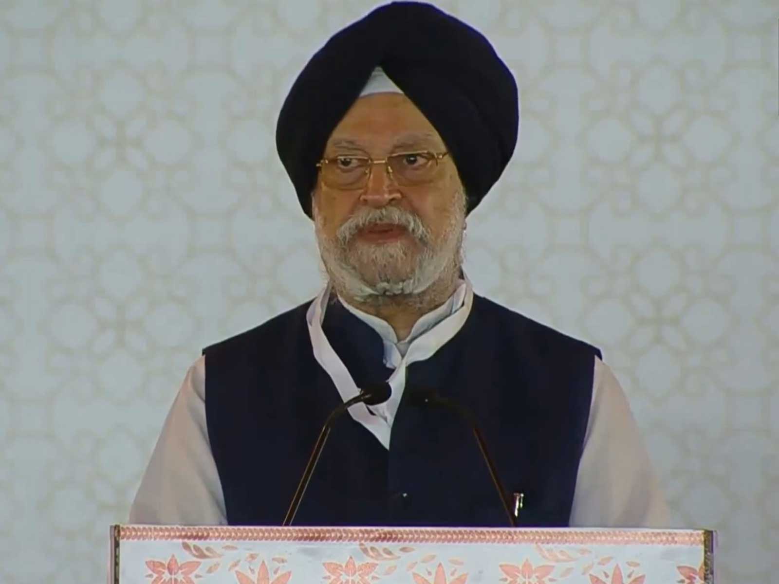 Union Petroleum and Natural Gas Minister Hardeep Singh Puri (Photo/ANI)