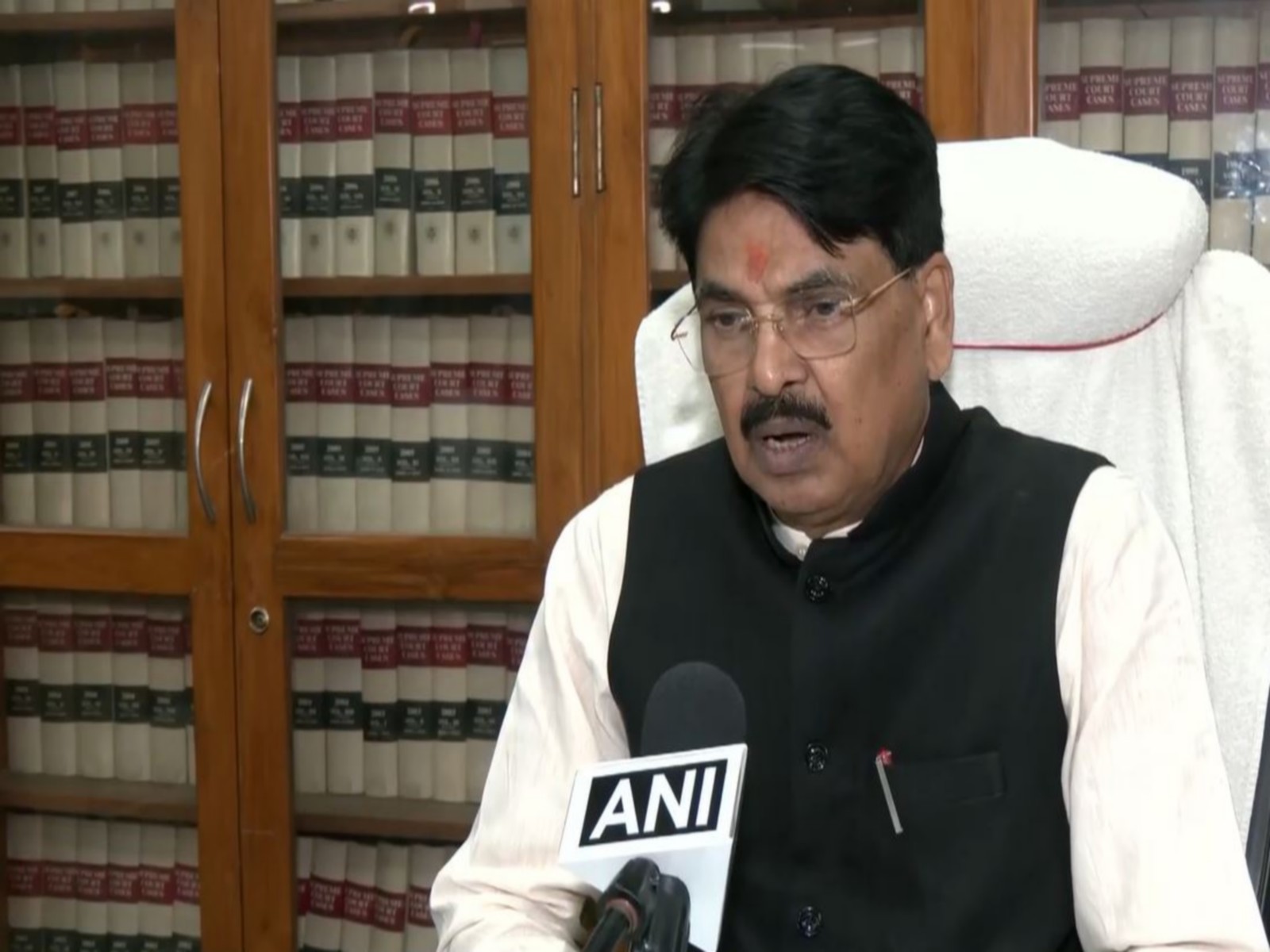 BJP Rajya Sabha MP Manan Kumar Mishra (Photo/ANI)