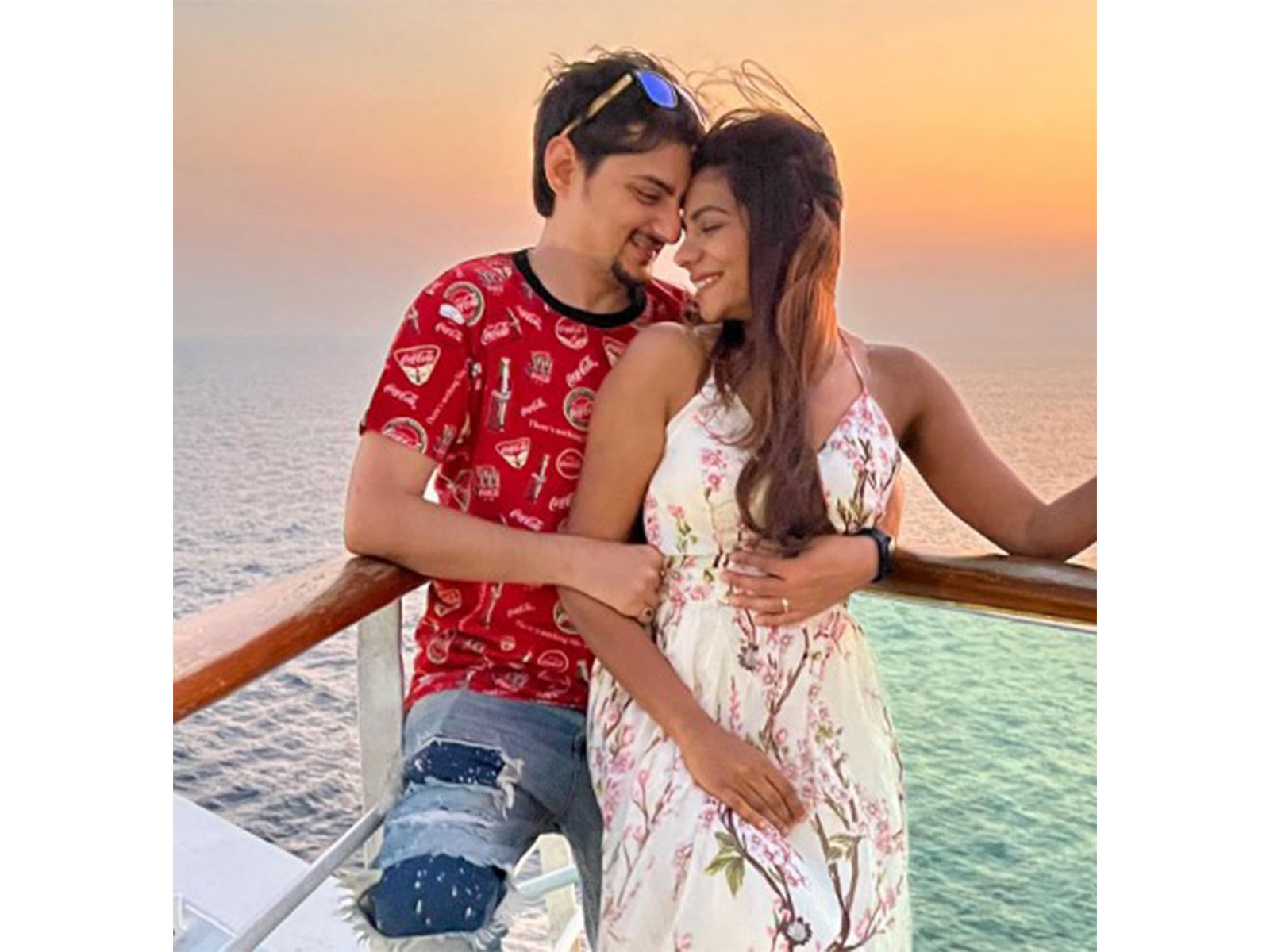 Actors Adittya Kappadia and Tanvi Thakkar (Image source: Adittya's Instagram)