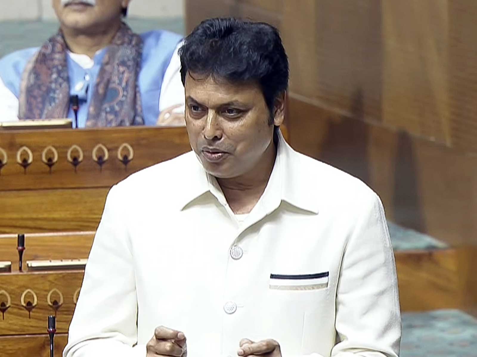  West Tripura Lok Sabha MP Biplab Kumar Deb (File Photo/ANI)