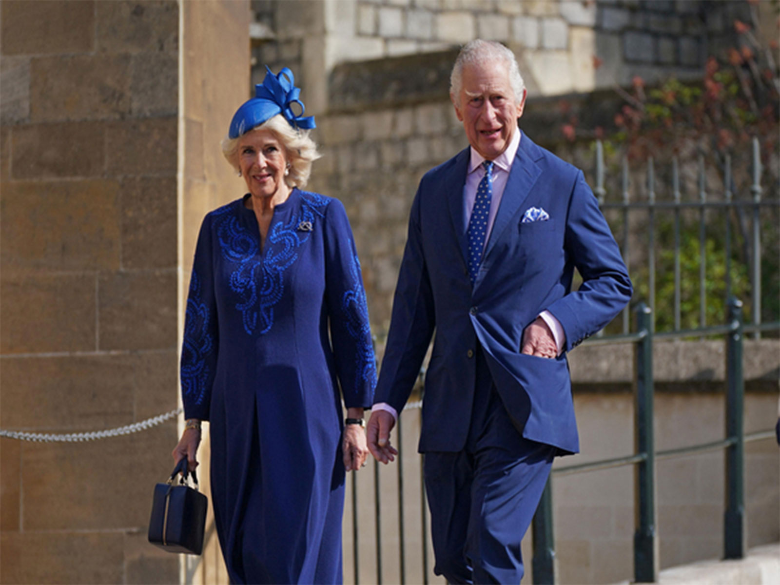 UK's King Charles III and Queen Camilla (Photo/Reuters)