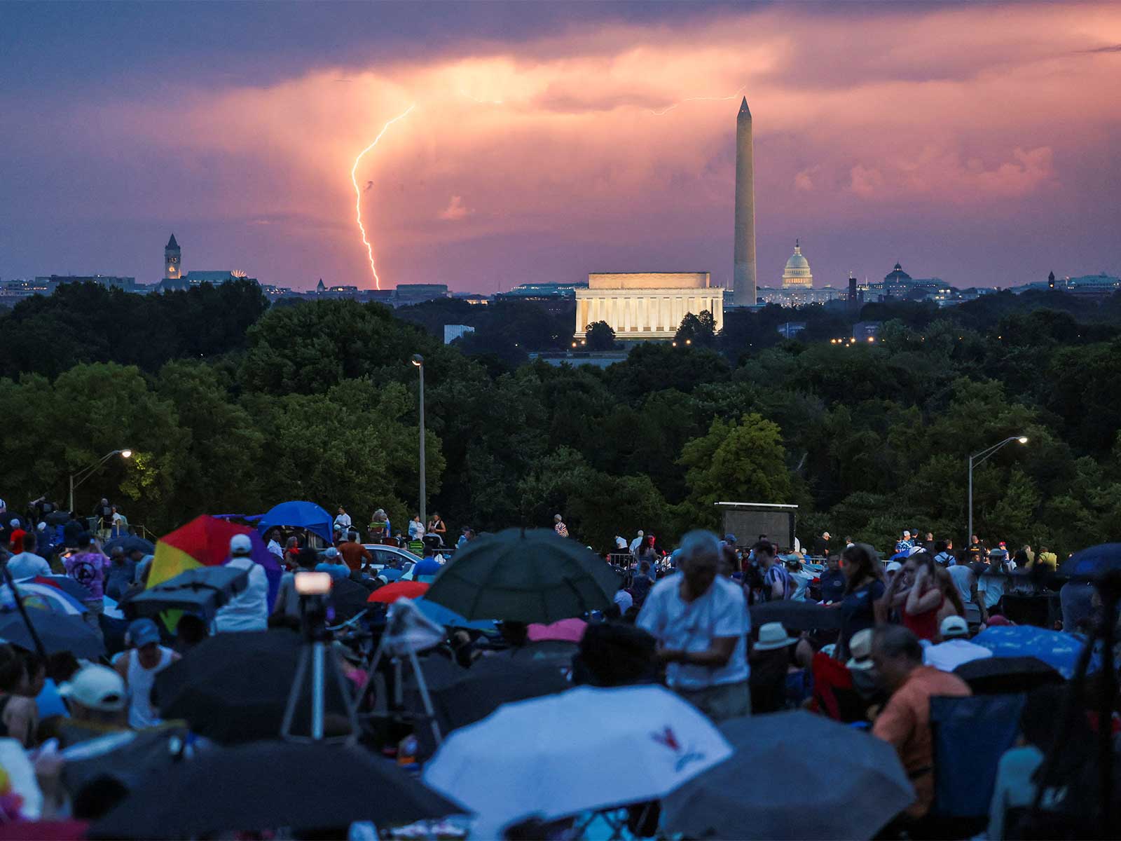 Visuals from Washington DC (Photo/Reuters)