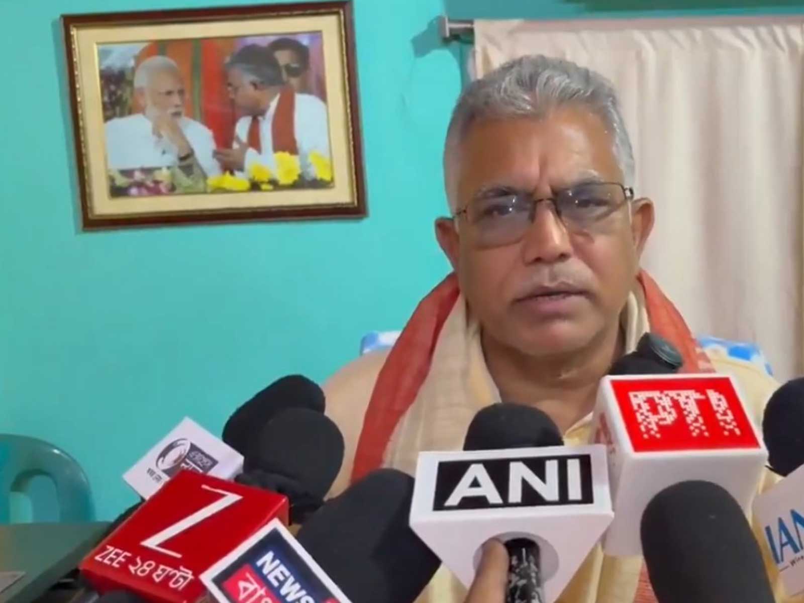 West Bengal Minister Dilip Ghosh (Photo/ANI)