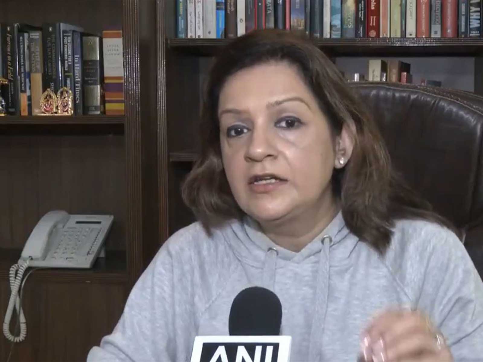 Shiv Sena (UBT) leader Priyanka Chaturvedi (Photo/ANI)