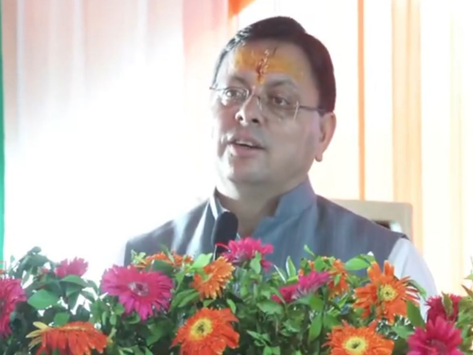 Uttarakhand Chief Minister Pushkar Singh Dhami (Photo/ANI) 