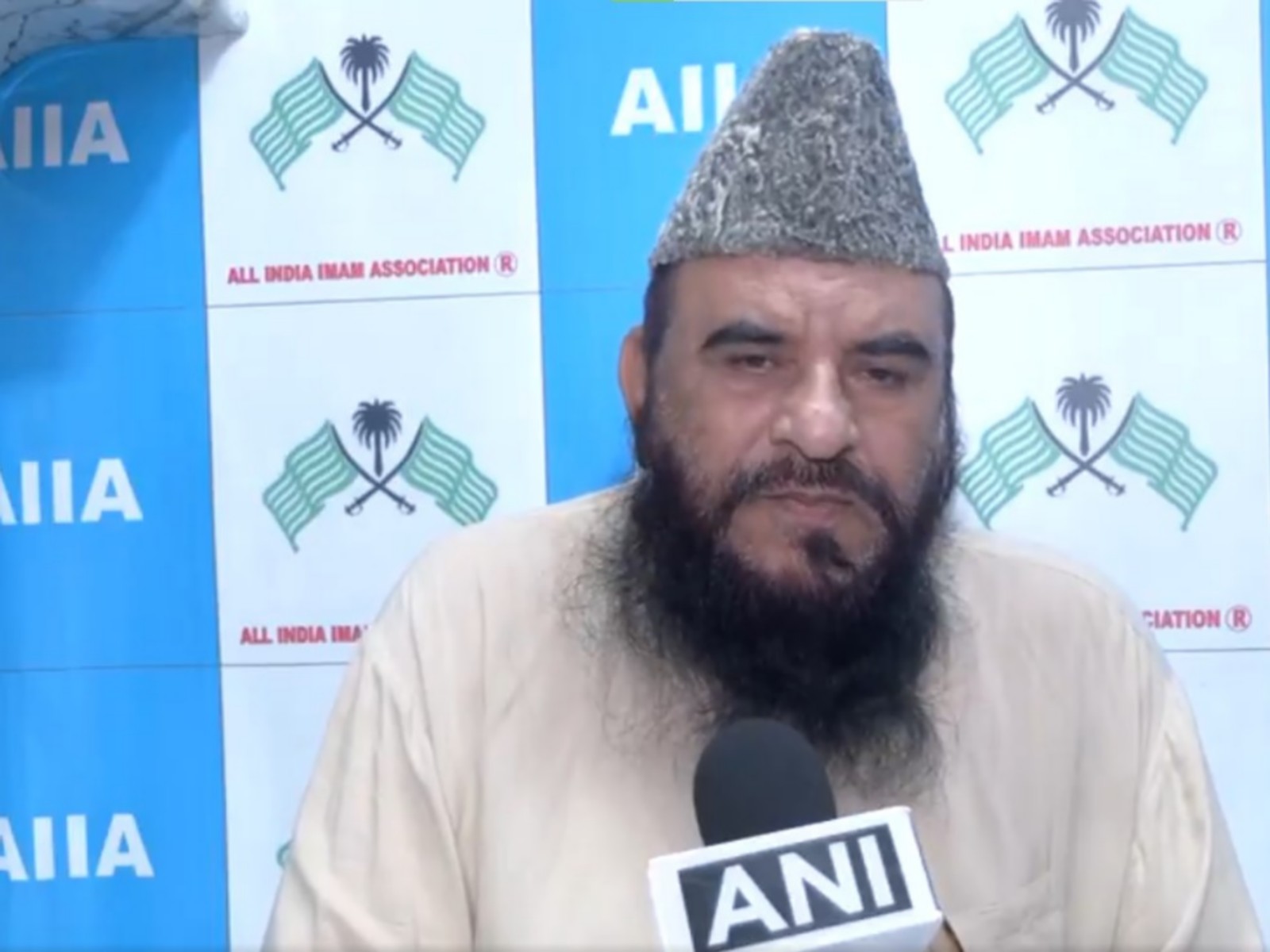 All India Imam Association President, Maulana Sajid Rashidi (Photo/ANI) 
