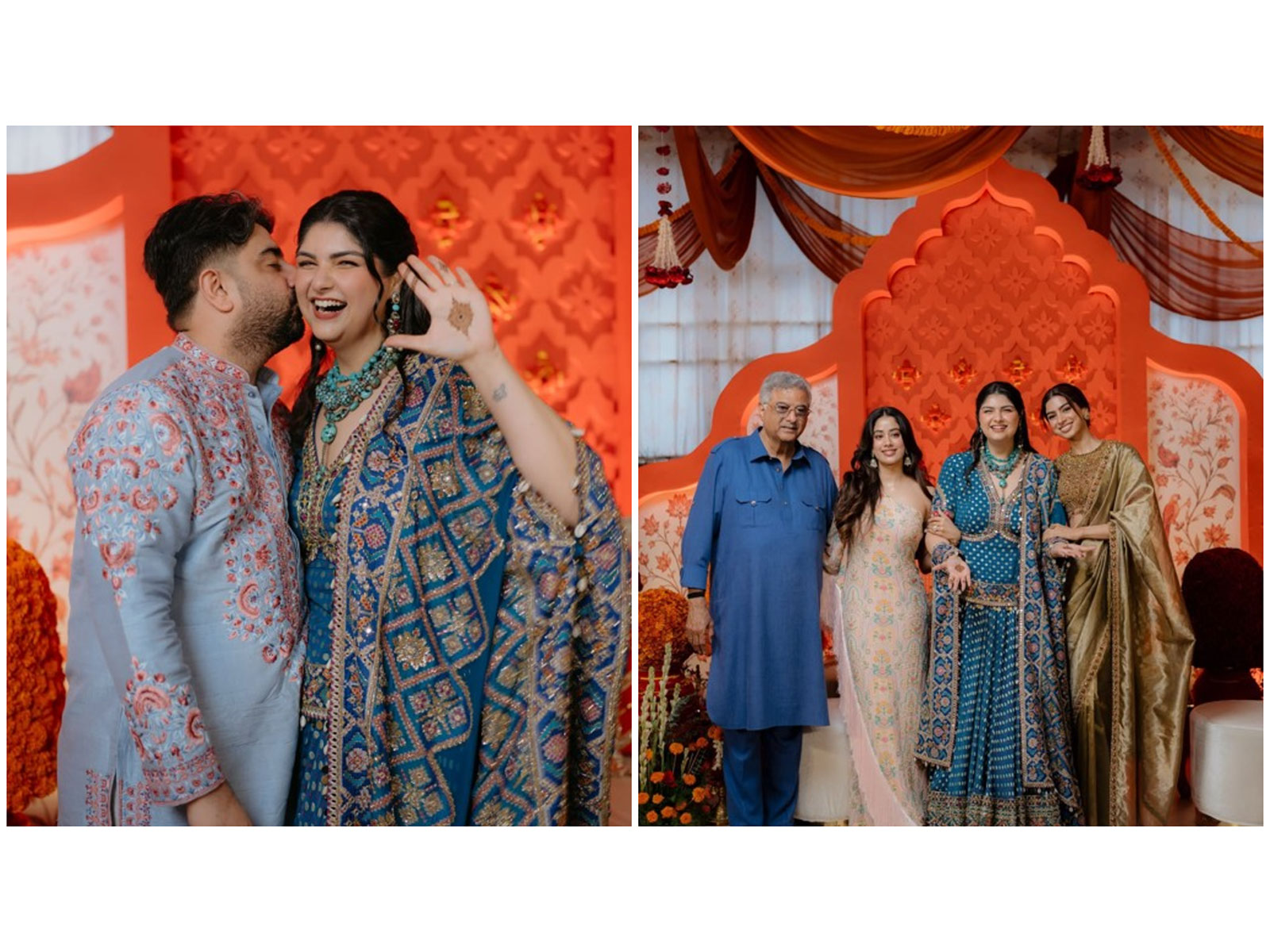 Anshula Kapoor's mehendi ceremony (Photos/instagram/@anshulakapoor)