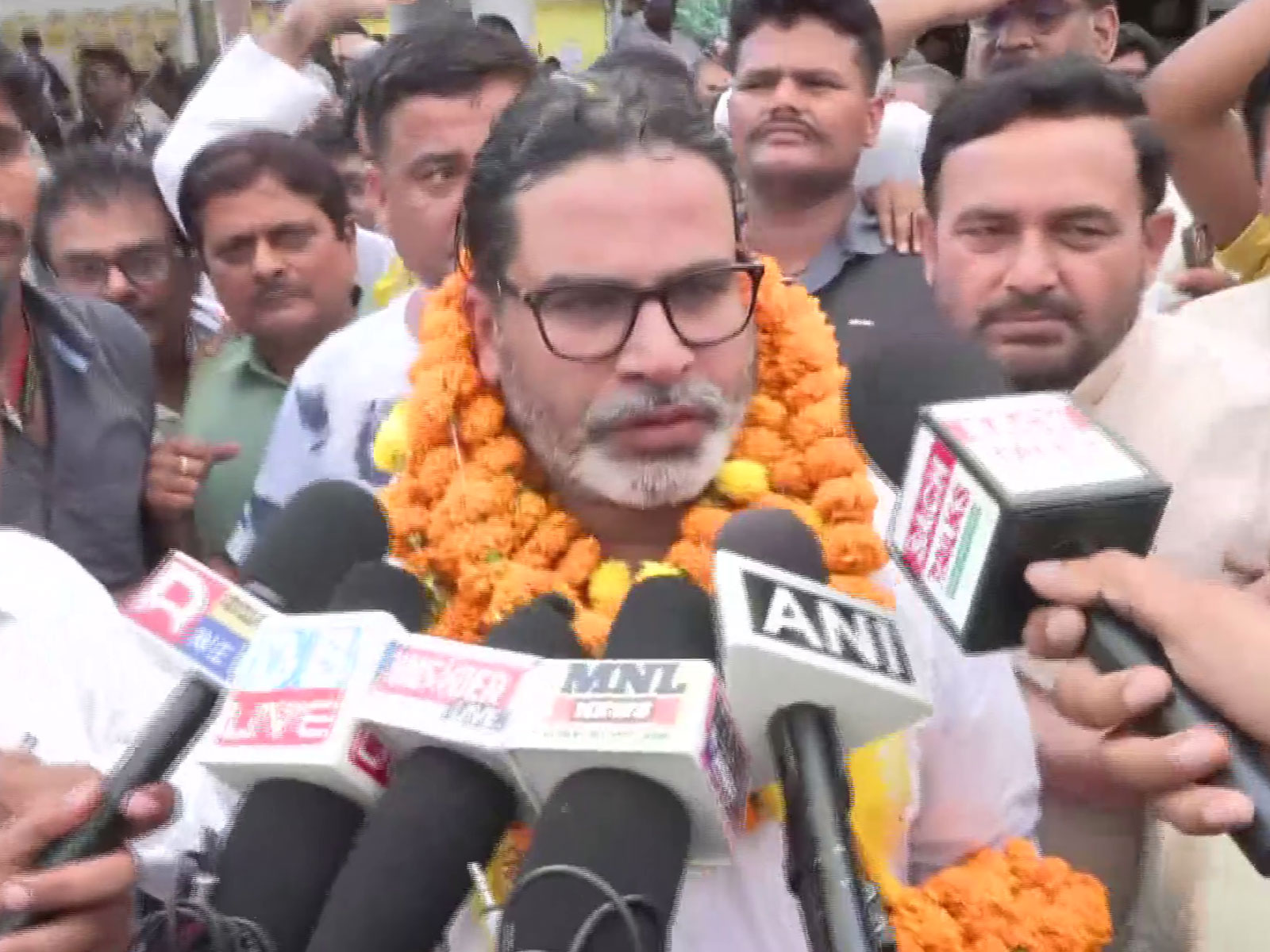 Jan Suraaj founder Prashant Kishor (Photo/ANI)  
