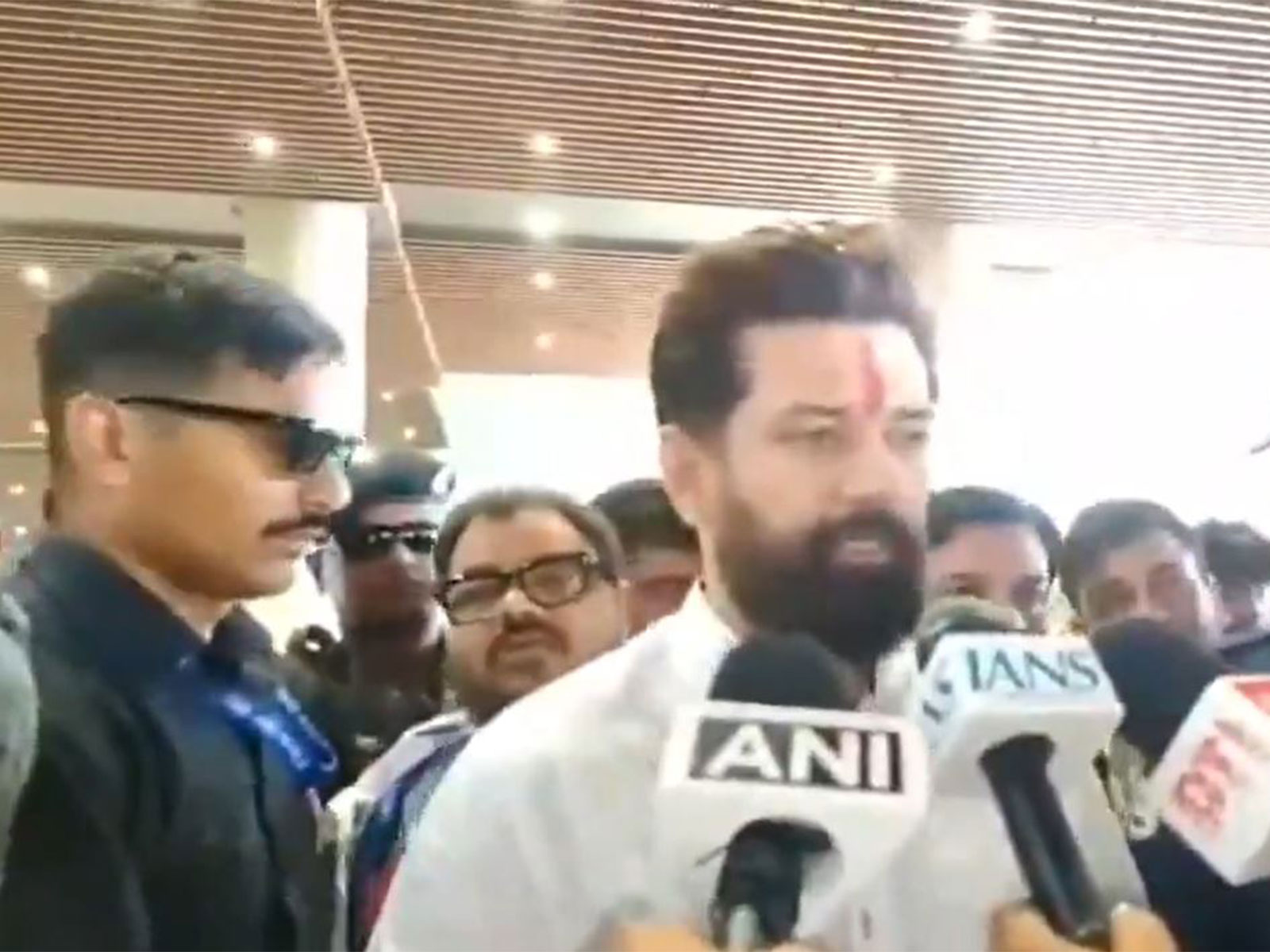 Union Minister Chirag Paswan (Photo/ANI)