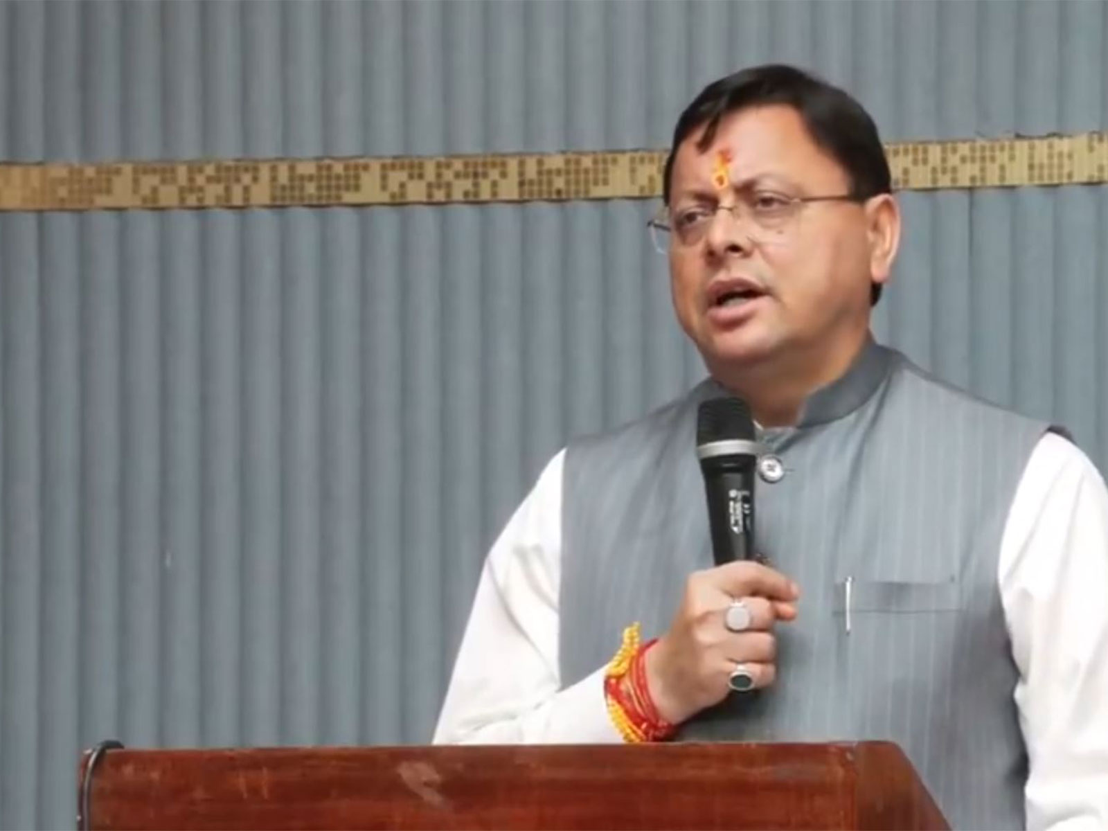 Uttarakhand CM Pushkar Singh Dhami (Photo/ANI)