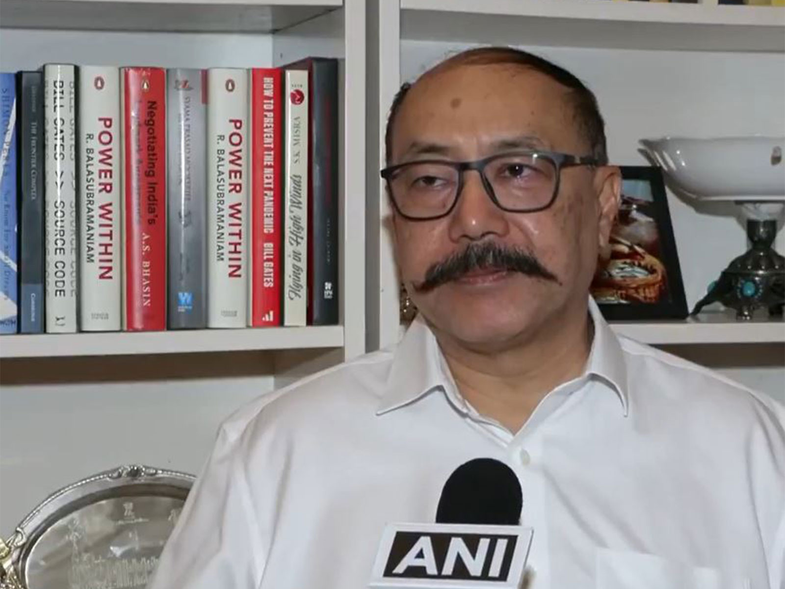 Rajya Sabha MP and former Foreign Secretary Harsh Vardhan Shringla (Photo/ANI)