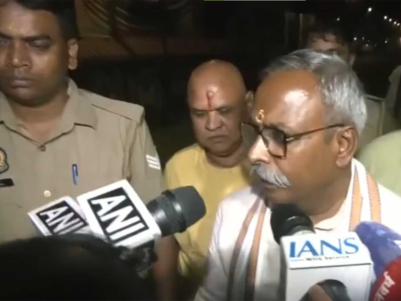 Temple administration assistant Gopal Rao (Photo/ANI)