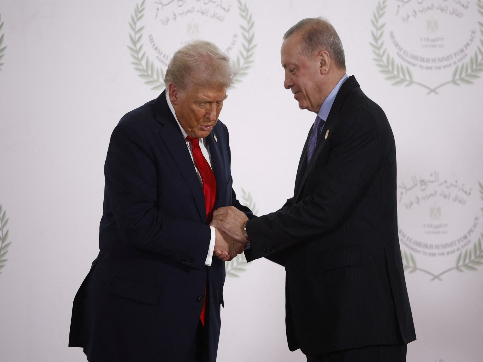 US President Donald Trump with Recep Tayyip Erdogan, President of Turkiye (File photo/Reuters)