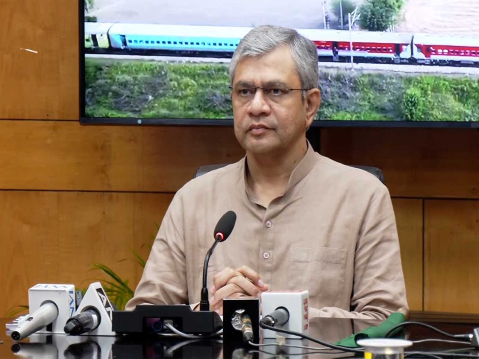 Union Railway Minister Ashwini Vaishnaw (Photo/ANI)
