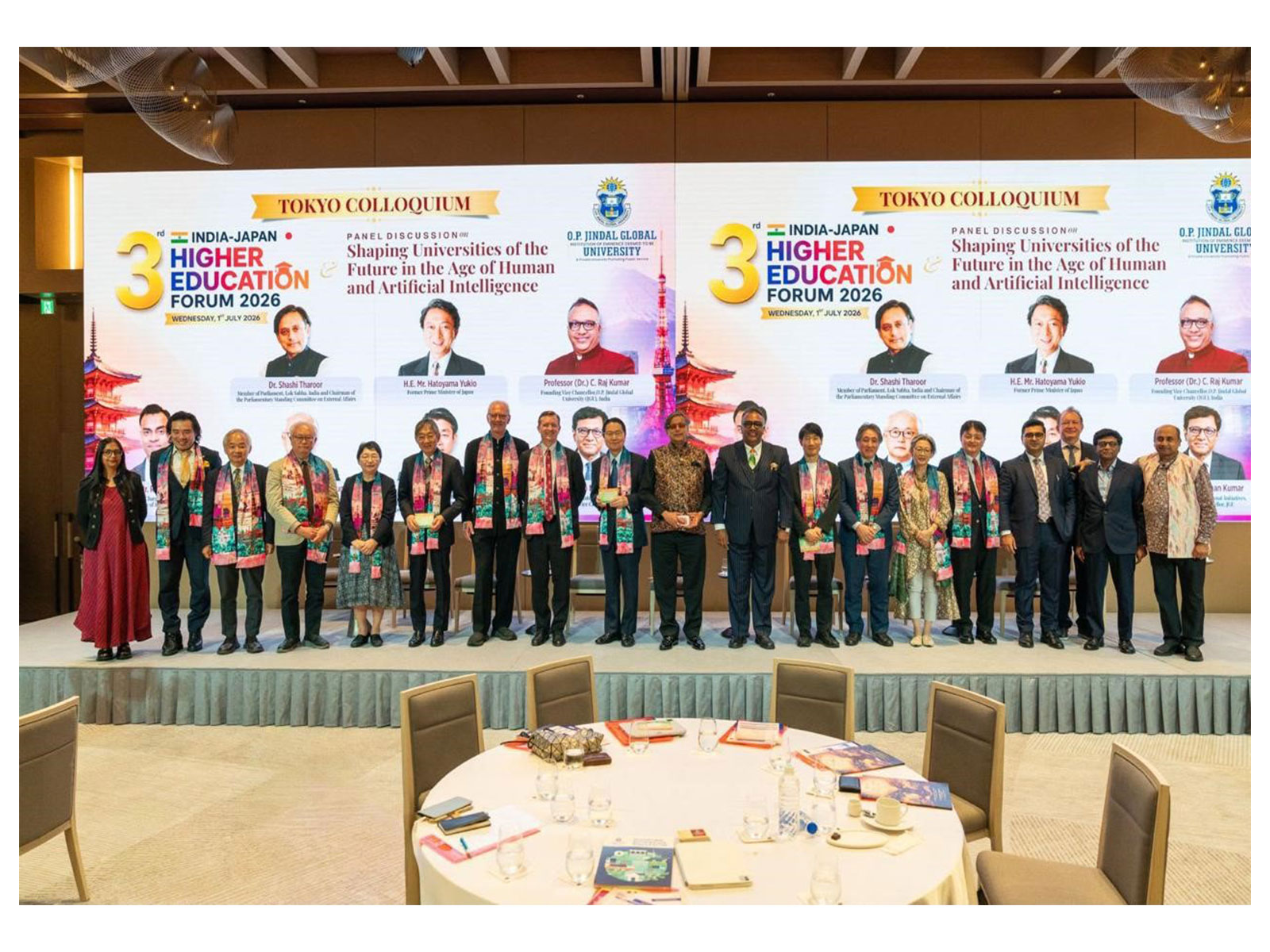 Former Prime Minister of Japan Yukio Hatoyama Addresses JGU's India-Japan Higher Education Forum 2026
