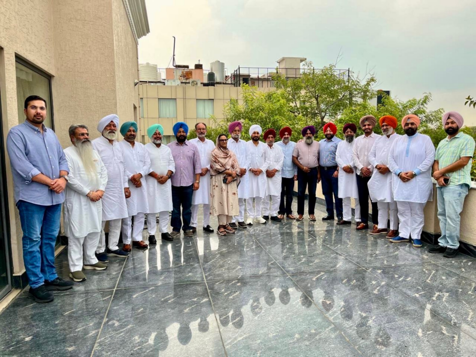 Punjab Congress leaders (Photo/X@Sukhjinder_INC)