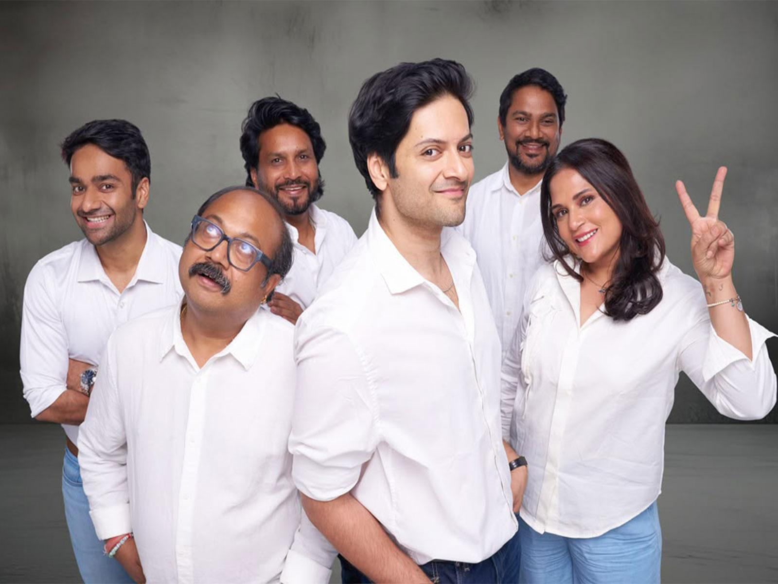 Ali Fazal, Richa Chadha in Shashie Vermaa's untitled comedy (Photo/Instagram/@alifazal9)