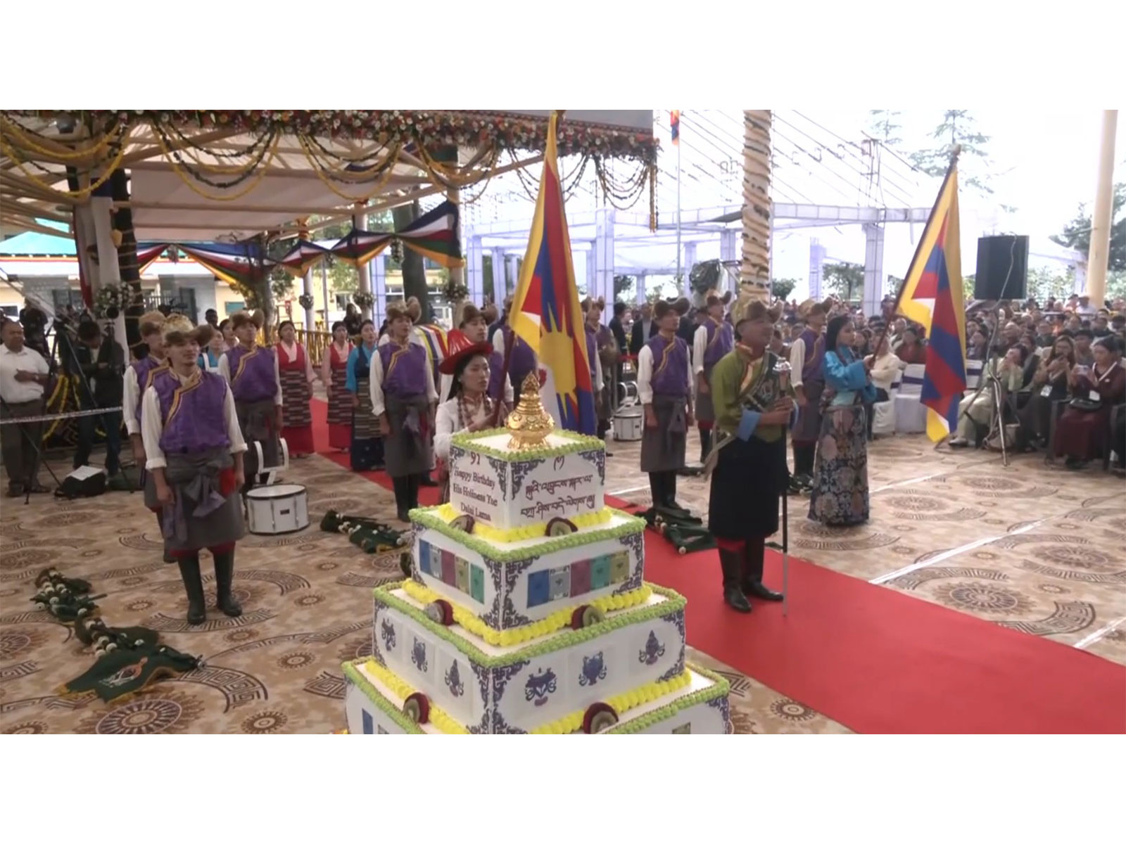 Tibetans in Dharamshala celebrate Dalai Lama's 91st birthday with prayers, cultural performances (Photo/ANI)