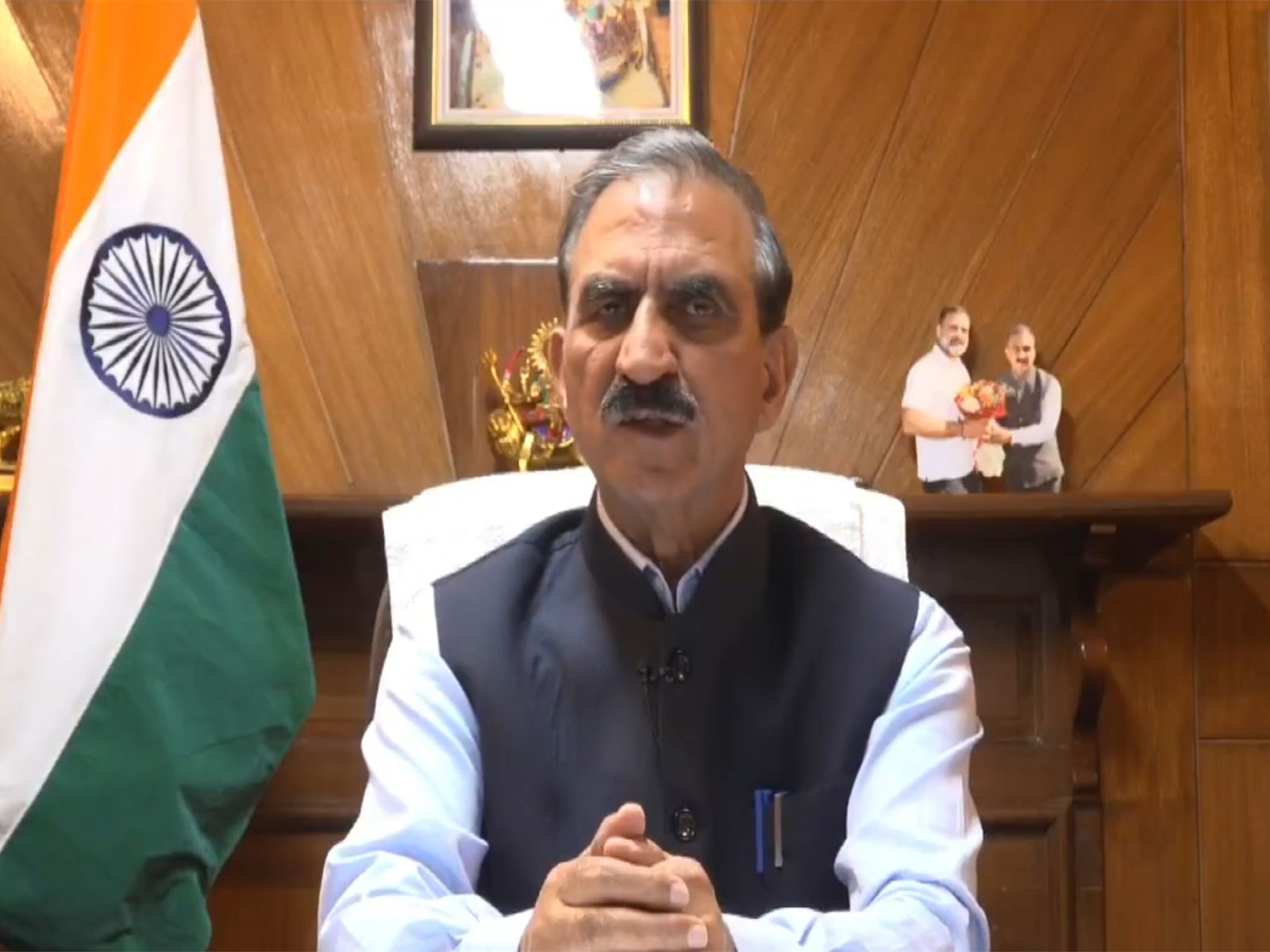 Himachal Pradesh CM Sukhvinder Singh Sukhu (Photo/X/@SukhuSukhvinder) 