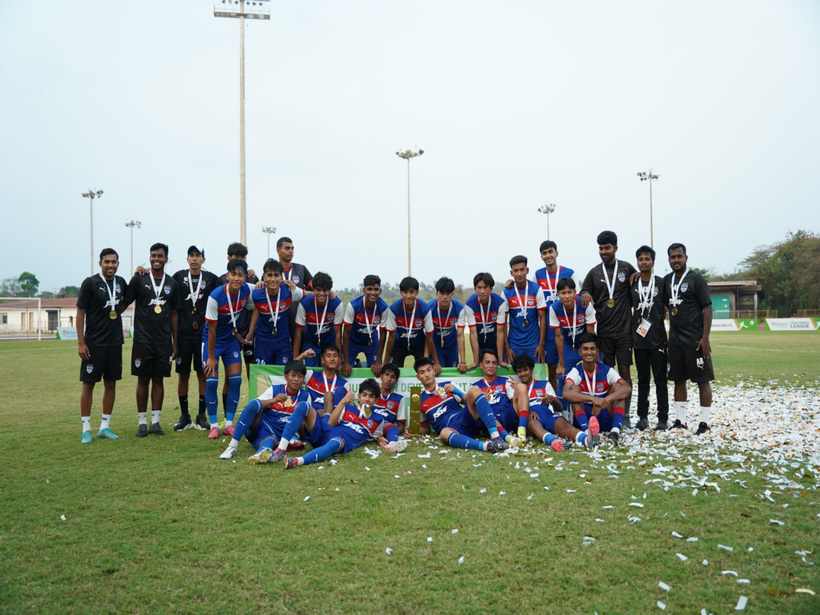 Bengaluru FC U21 team. (Photo: Reliance Foundation)