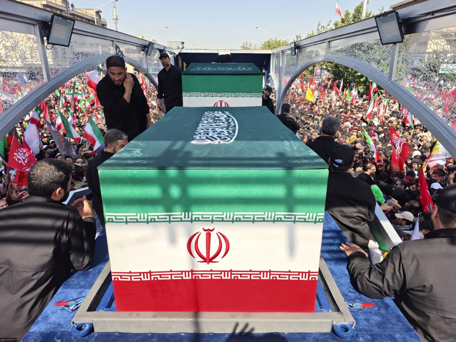 Funeral procession for Iran's late Supreme Leader Ayatollah Ali Khamenei (Photo/Reuters)