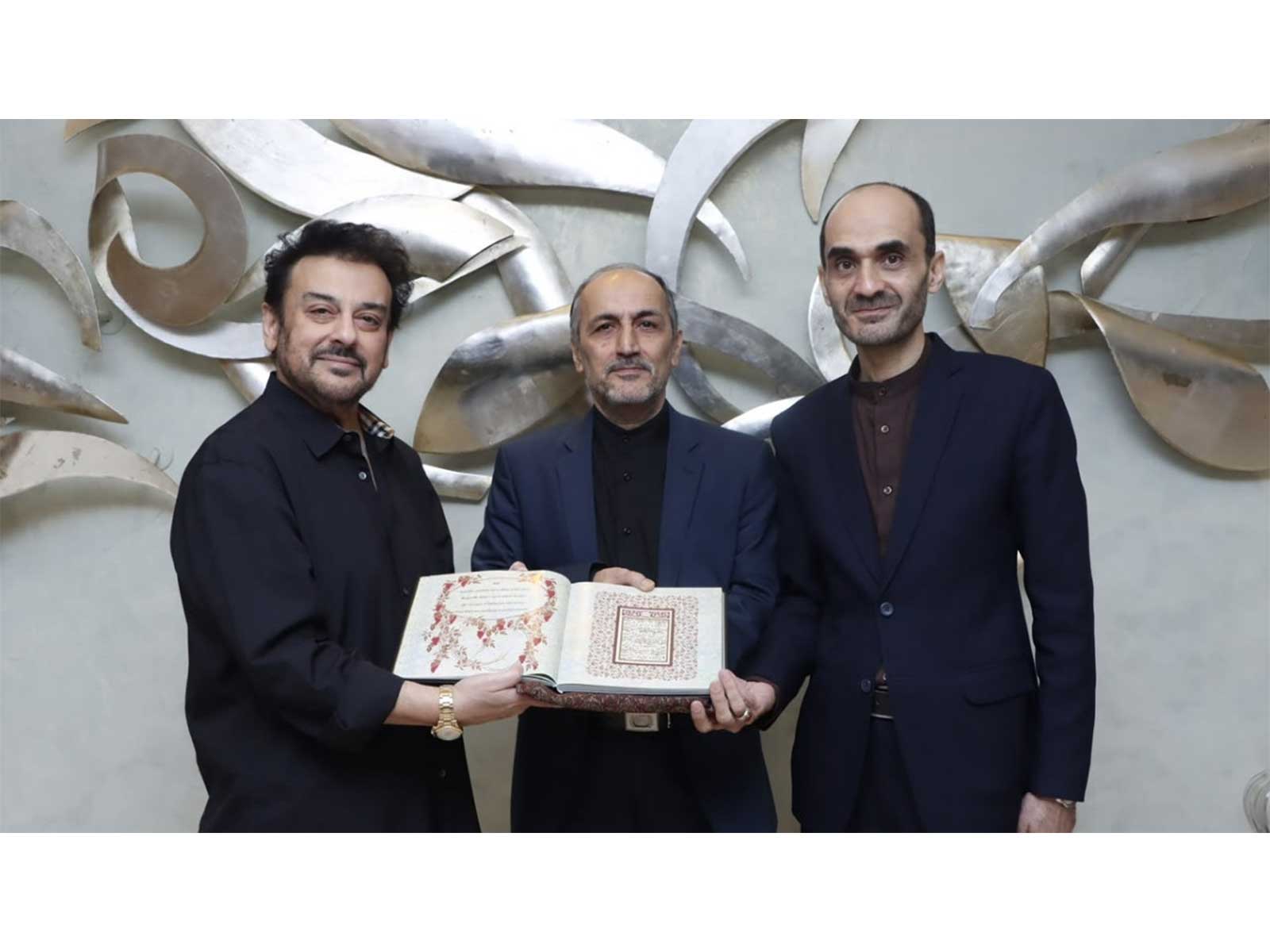 Iranian Consulate General Recognises Adnan Sami's Emotional Musical Tribute to the People of Iran and Its Late Supreme Leader