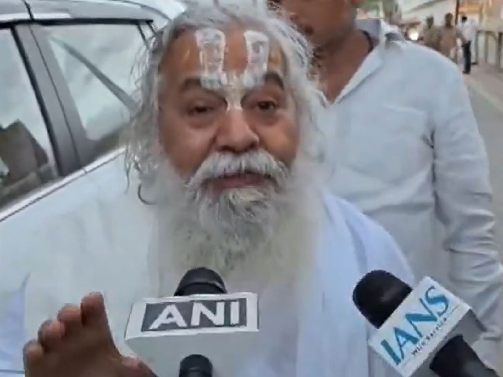 Mahant Kamal Nayan Das, successor to Mahant Nritya Gopal Das, President of the Shri Ram Janmabhoomi Teerth Kshetra Trust (Photo/ANI)