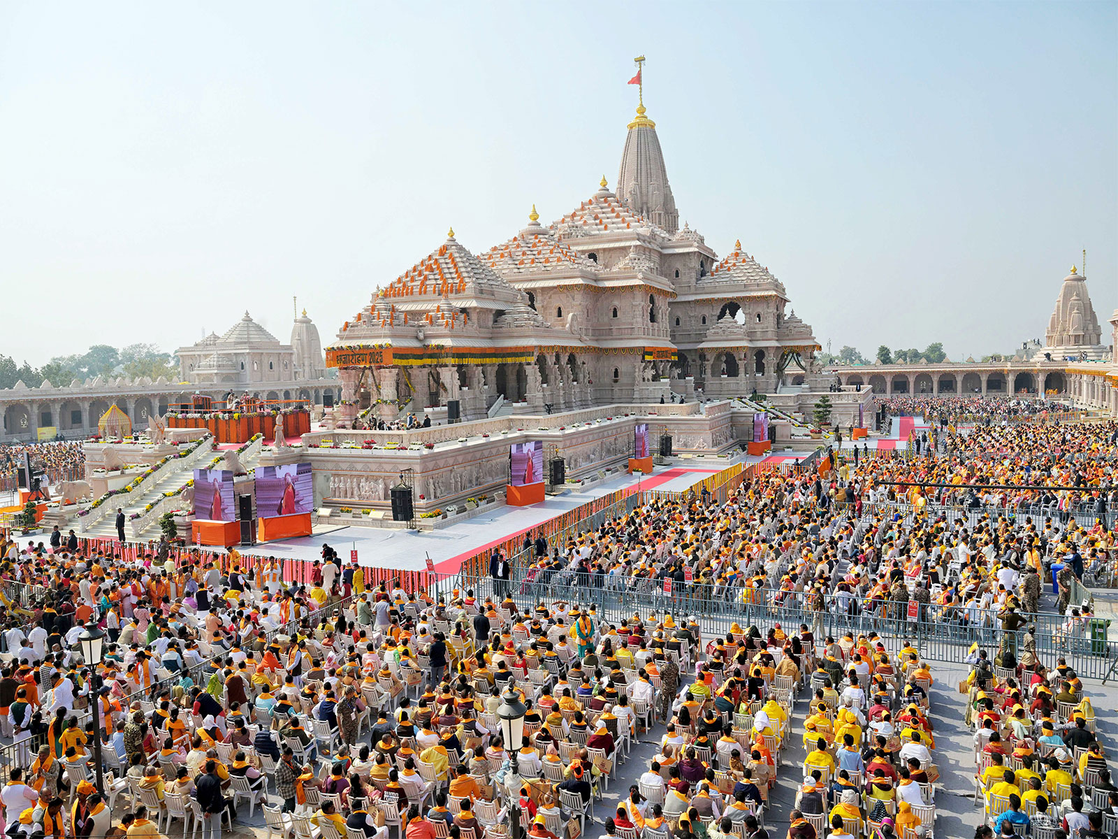 Ayodhya's Ram Janmabhoomi Temple (File Photo/ANI)  