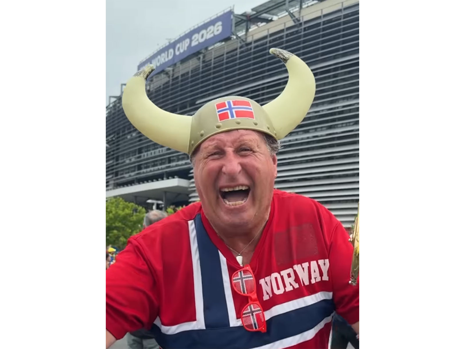 Norway super fan Rune (Photo: @FIFA Instagram)