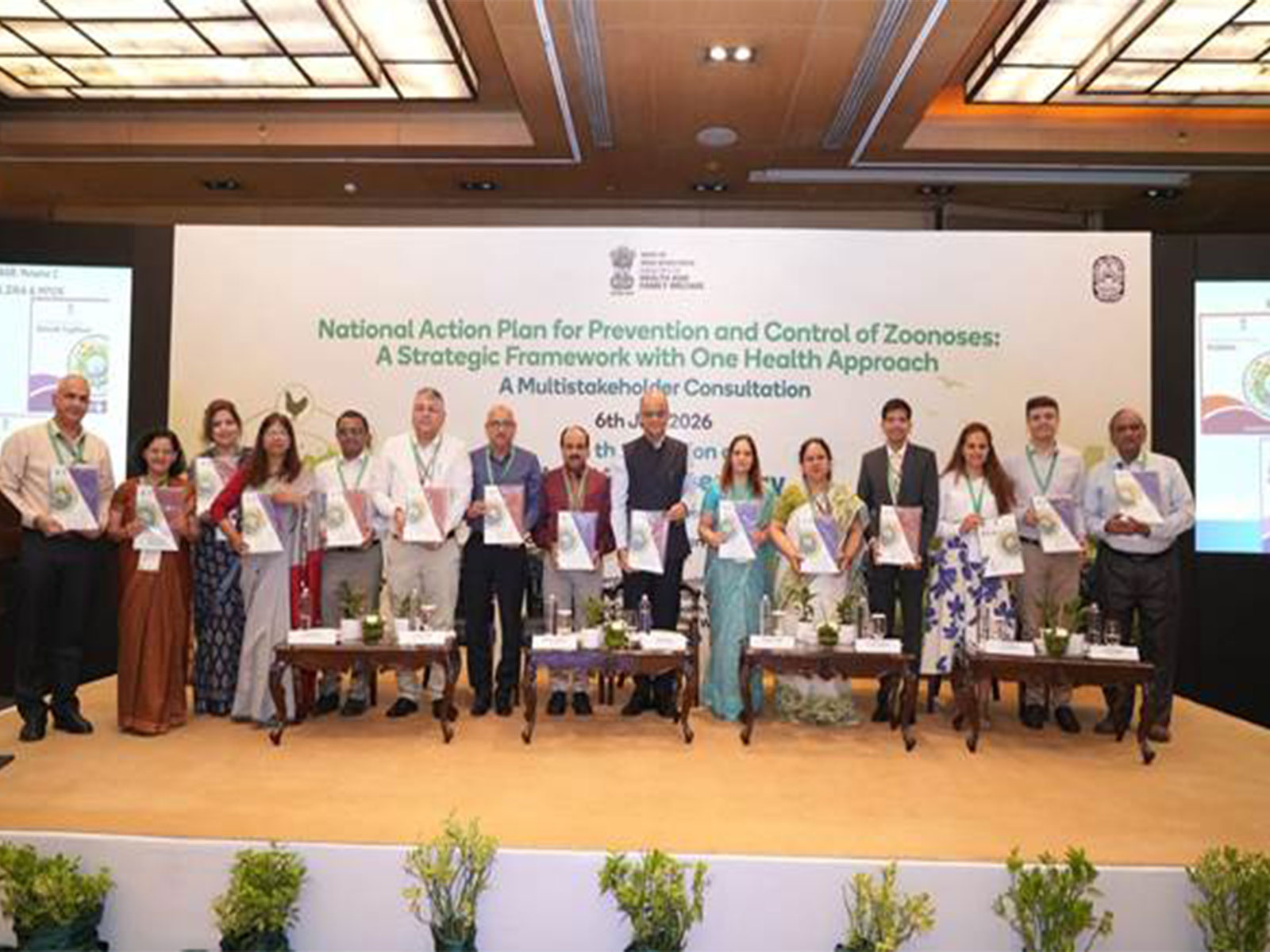 National Multistakeholder Consultation on the National Action Plan for Prevention and Control of Zoonoses (Photo/PIB)