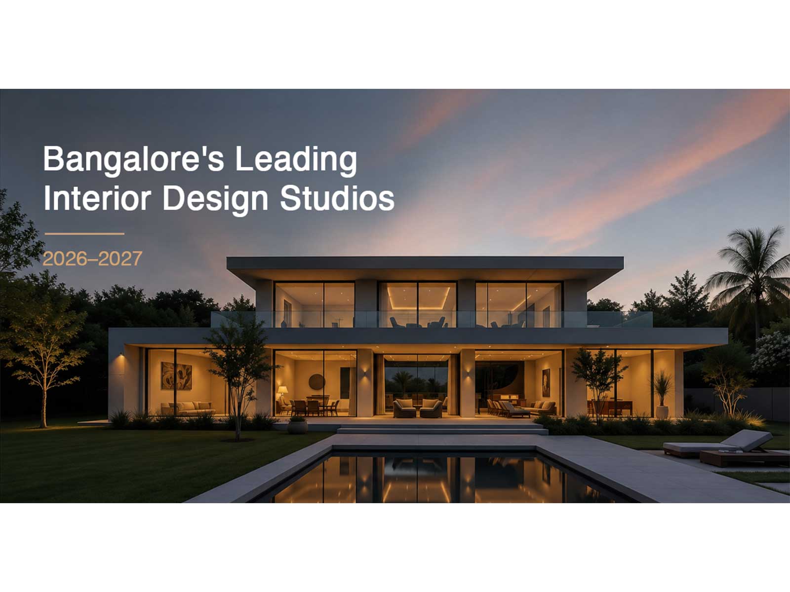 Bangalore's Leading Interior Design Studios