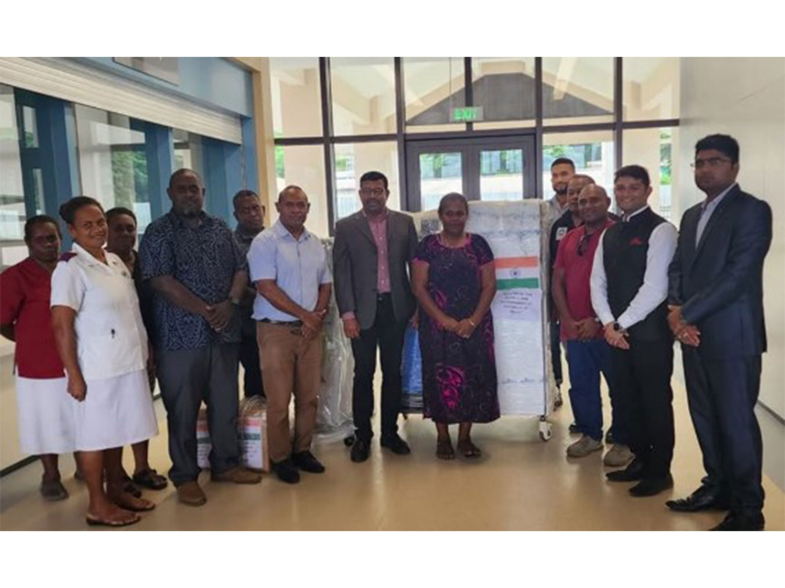 India gifted a dialysis machine to the National Referral Hospital in the Solomon Islands in February 2025 (Photo/X/@DrSJaishankar)