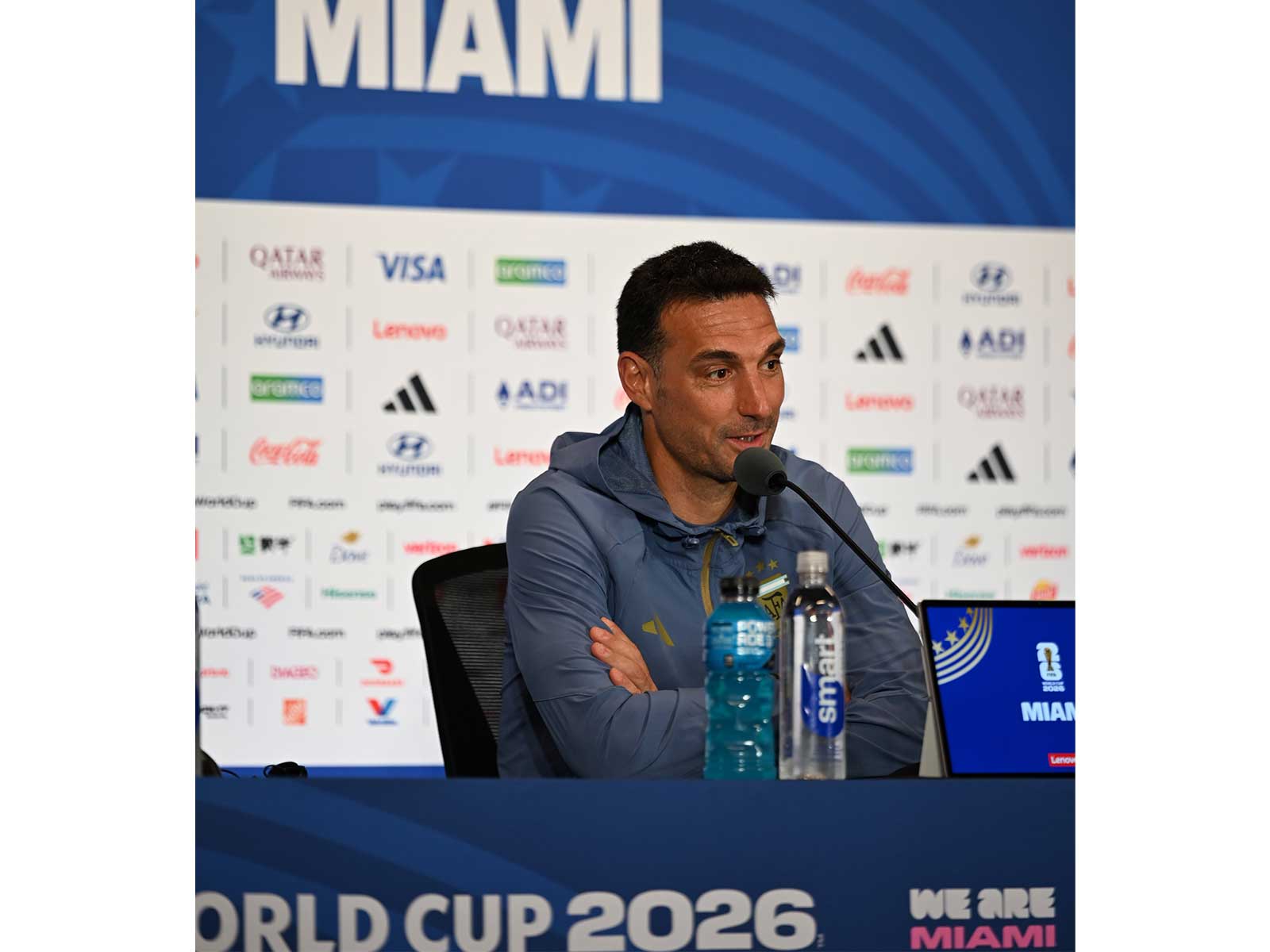 Lionel Scaloni. (Photo: @Argentina X)