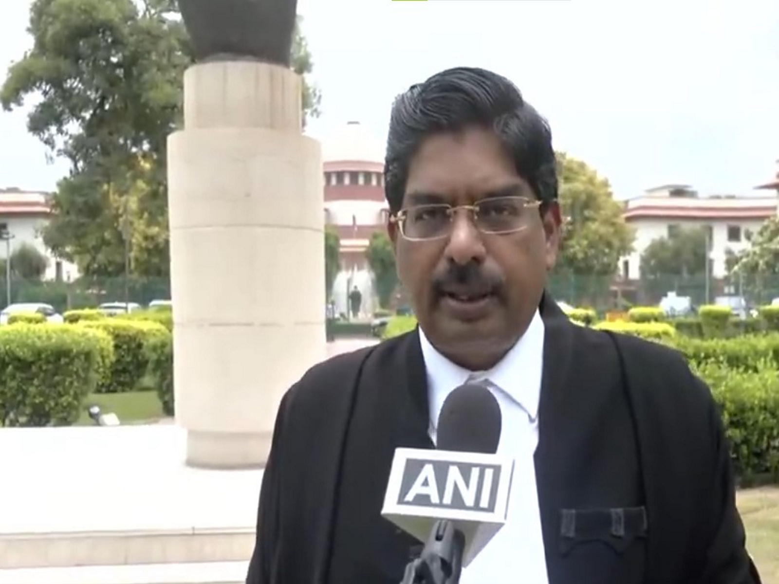 DMK MP and senior advocate P Wilson (Photo/ANI) 